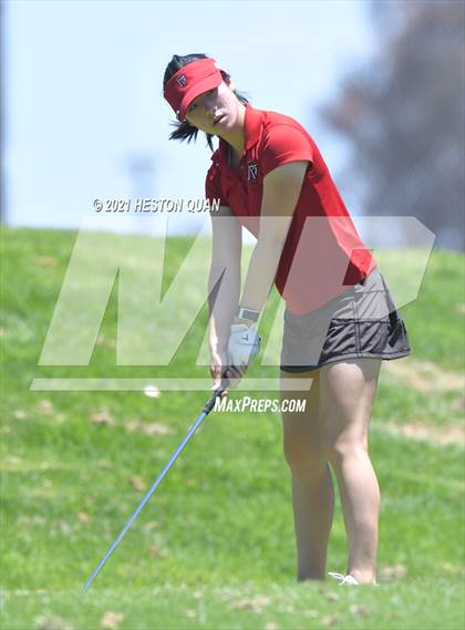 Thumbnail 1 in CIF-SS Girls D1 Team Golf Finals 1/2 photogallery.