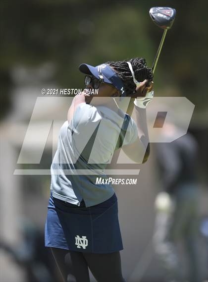 Thumbnail 3 in CIF-SS Girls D1 Team Golf Finals 1/2 photogallery.