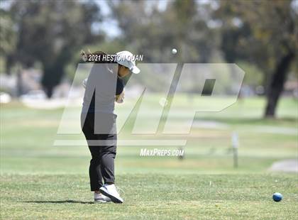 Thumbnail 2 in CIF-SS Girls D1 Team Golf Finals 1/2 photogallery.