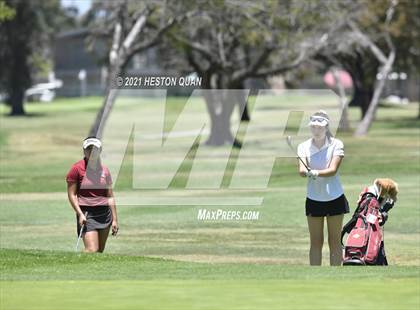 Thumbnail 1 in CIF-SS Girls D1 Team Golf Finals 1/2 photogallery.