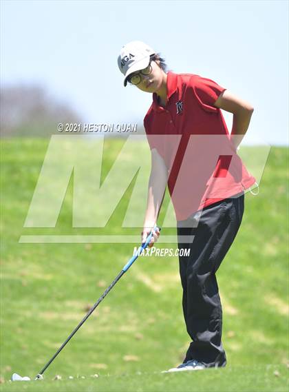 Thumbnail 2 in CIF-SS Girls D1 Team Golf Finals 1/2 photogallery.