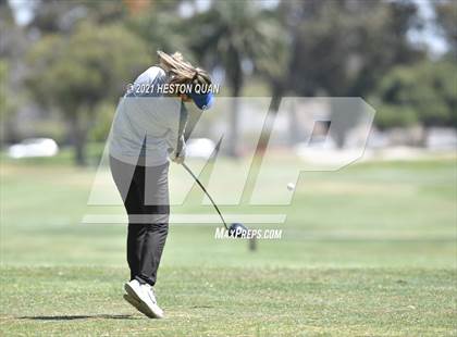 Thumbnail 1 in CIF-SS Girls D1 Team Golf Finals 1/2 photogallery.
