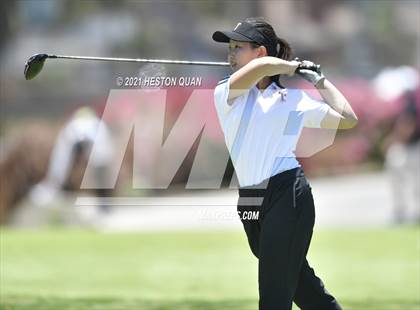 Thumbnail 1 in CIF-SS Girls D1 Team Golf Finals 1/2 photogallery.