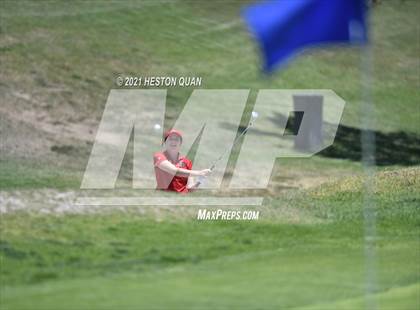 Thumbnail 3 in CIF-SS Girls D1 Team Golf Finals 1/2 photogallery.