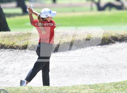 Thumbnail 2 in CIF-SS Girls D1 Team Golf Finals 1/2 photogallery.