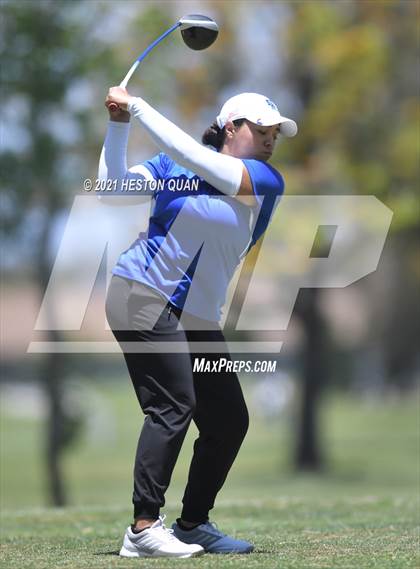 Thumbnail 1 in CIF-SS Girls D1 Team Golf Finals 1/2 photogallery.