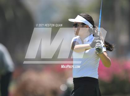Thumbnail 2 in CIF-SS Girls D1 Team Golf Finals 1/2 photogallery.