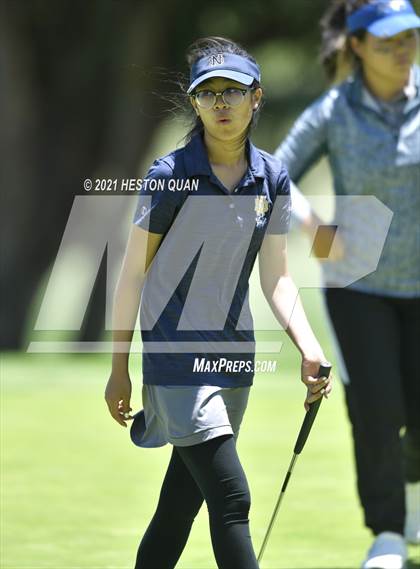 Thumbnail 2 in CIF-SS Girls D1 Team Golf Finals 1/2 photogallery.