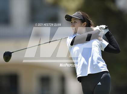Thumbnail 2 in CIF-SS Girls D1 Team Golf Finals 1/2 photogallery.