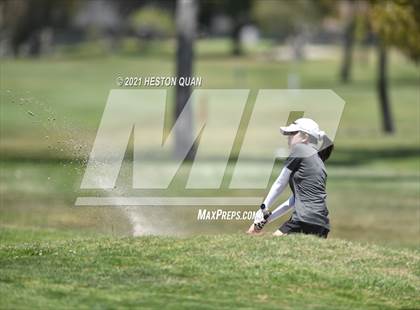 Thumbnail 2 in CIF-SS Girls D1 Team Golf Finals 1/2 photogallery.