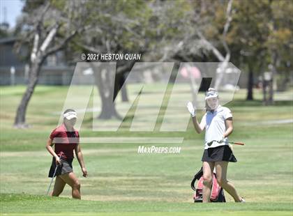 Thumbnail 1 in CIF-SS Girls D1 Team Golf Finals 1/2 photogallery.