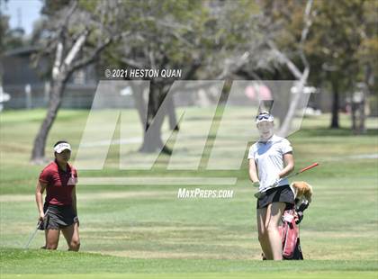 Thumbnail 1 in CIF-SS Girls D1 Team Golf Finals 1/2 photogallery.