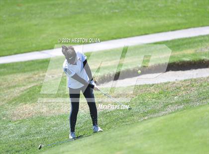 Thumbnail 3 in CIF-SS Girls D1 Team Golf Finals 1/2 photogallery.