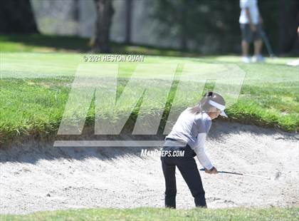 Thumbnail 2 in CIF-SS Girls D1 Team Golf Finals 1/2 photogallery.