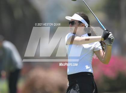 Thumbnail 1 in CIF-SS Girls D1 Team Golf Finals 1/2 photogallery.