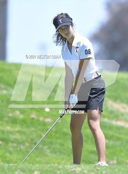 Thumbnail 2 in CIF-SS Girls D1 Team Golf Finals 1/2 photogallery.