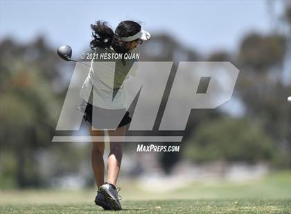 Thumbnail 3 in CIF-SS Girls D1 Team Golf Finals 1/2 photogallery.