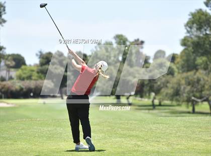 Thumbnail 1 in CIF-SS Girls D1 Team Golf Finals 1/2 photogallery.
