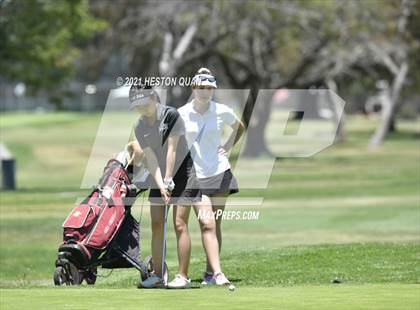 Thumbnail 1 in CIF-SS Girls D1 Team Golf Finals 1/2 photogallery.