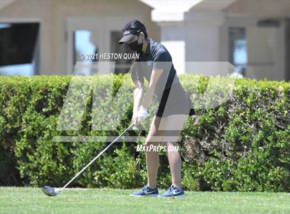 Thumbnail 3 in CIF-SS Girls D1 Team Golf Finals 1/2 photogallery.