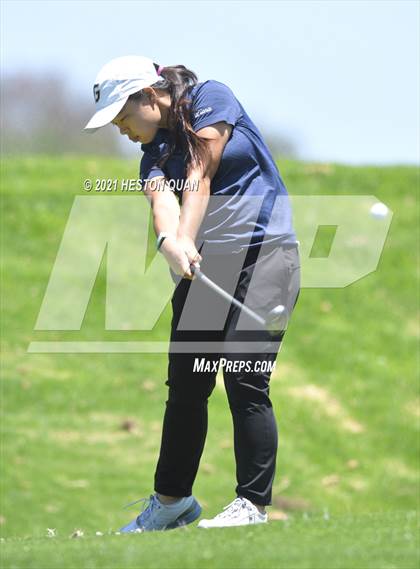 Thumbnail 3 in CIF-SS Girls D1 Team Golf Finals 1/2 photogallery.