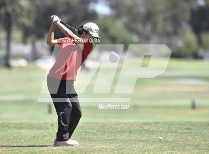 Thumbnail 1 in CIF-SS Girls D1 Team Golf Finals 1/2 photogallery.