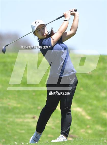 Thumbnail 2 in CIF-SS Girls D1 Team Golf Finals 1/2 photogallery.