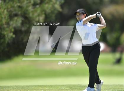 Thumbnail 1 in CIF-SS Girls D1 Team Golf Finals 1/2 photogallery.