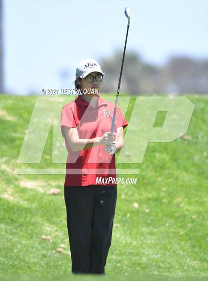 Thumbnail 2 in CIF-SS Girls D1 Team Golf Finals 1/2 photogallery.