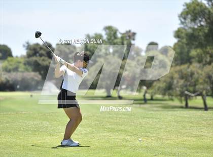 Thumbnail 2 in CIF-SS Girls D1 Team Golf Finals 1/2 photogallery.