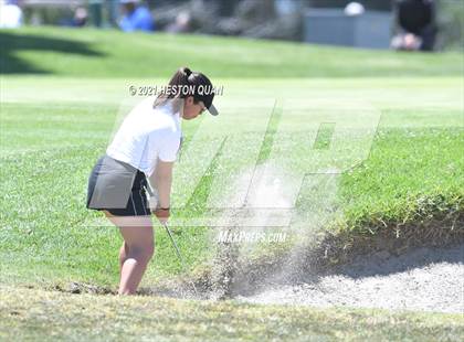 Thumbnail 2 in CIF-SS Girls D1 Team Golf Finals 1/2 photogallery.