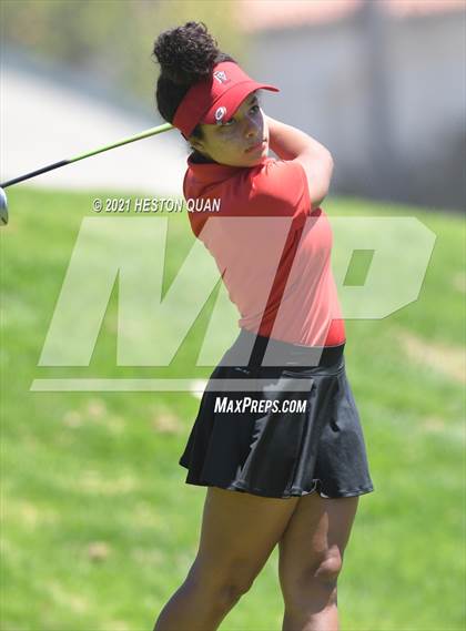 Thumbnail 2 in CIF-SS Girls D1 Team Golf Finals 1/2 photogallery.