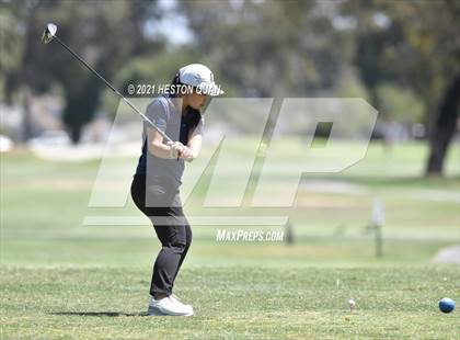 Thumbnail 3 in CIF-SS Girls D1 Team Golf Finals 1/2 photogallery.