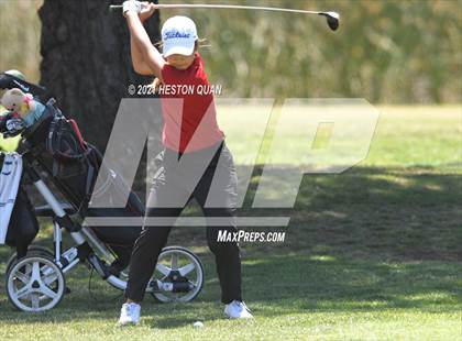 Thumbnail 1 in CIF-SS Girls D1 Team Golf Finals 1/2 photogallery.
