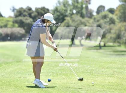 Thumbnail 3 in CIF-SS Girls D1 Team Golf Finals 1/2 photogallery.