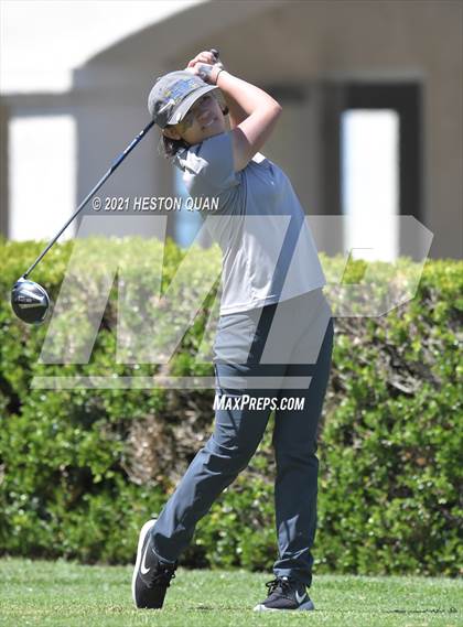 Thumbnail 2 in CIF-SS Girls D1 Team Golf Finals 1/2 photogallery.