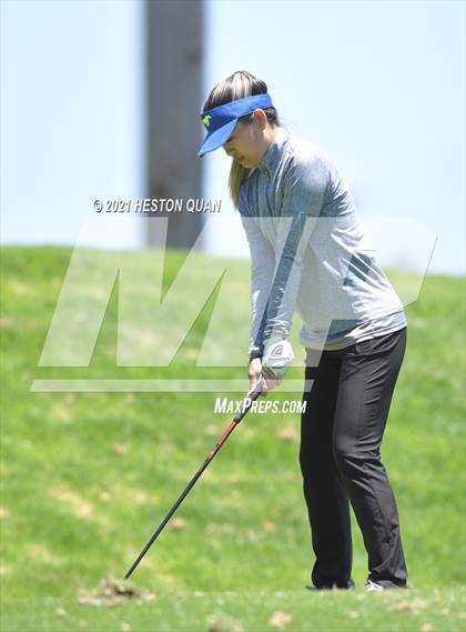 Thumbnail 1 in CIF-SS Girls D1 Team Golf Finals 1/2 photogallery.
