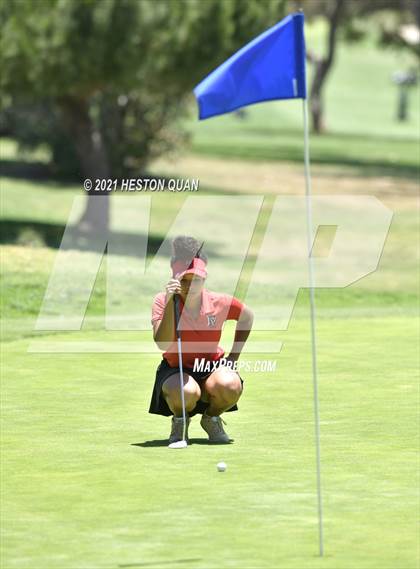 Thumbnail 2 in CIF-SS Girls D1 Team Golf Finals 1/2 photogallery.