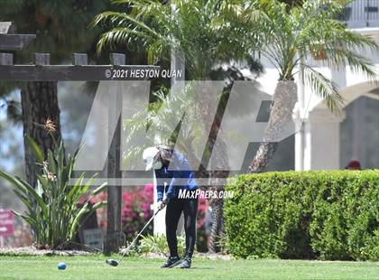 Thumbnail 3 in CIF-SS Girls D1 Team Golf Finals 1/2 photogallery.