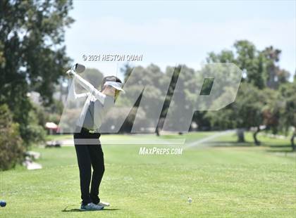 Thumbnail 3 in CIF-SS Girls D1 Team Golf Finals 1/2 photogallery.