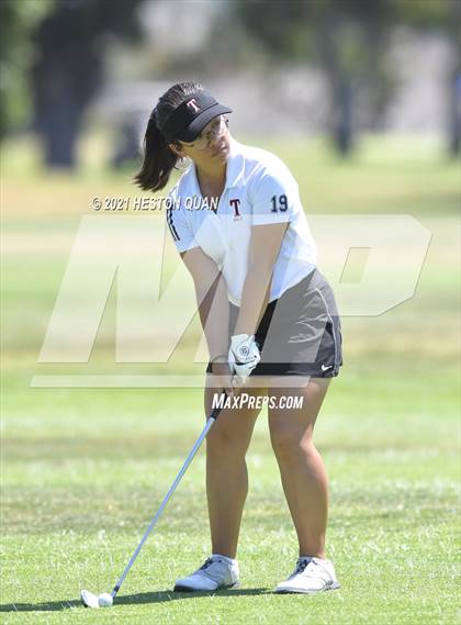 Thumbnail 3 in CIF-SS Girls D1 Team Golf Finals 1/2 photogallery.