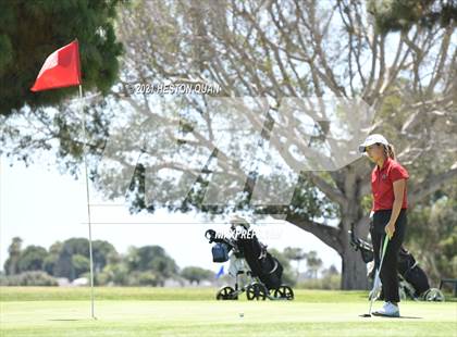 Thumbnail 2 in CIF-SS Girls D1 Team Golf Finals 1/2 photogallery.