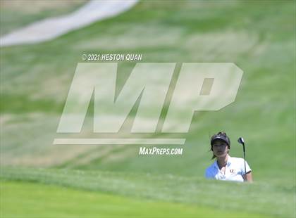 Thumbnail 3 in CIF-SS Girls D1 Team Golf Finals 1/2 photogallery.