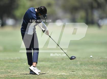 Thumbnail 1 in CIF-SS Girls D1 Team Golf Finals 1/2 photogallery.