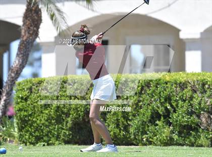 Thumbnail 1 in CIF-SS Girls D1 Team Golf Finals 1/2 photogallery.