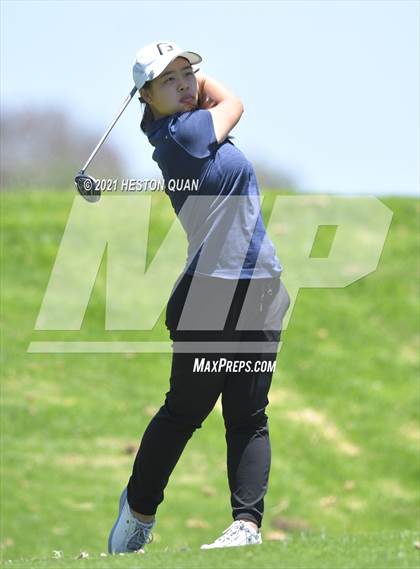 Thumbnail 3 in CIF-SS Girls D1 Team Golf Finals 1/2 photogallery.