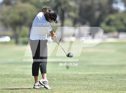 Thumbnail 3 in CIF-SS Girls D1 Team Golf Finals 1/2 photogallery.