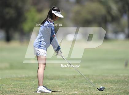 Thumbnail 1 in CIF-SS Girls D1 Team Golf Finals 1/2 photogallery.