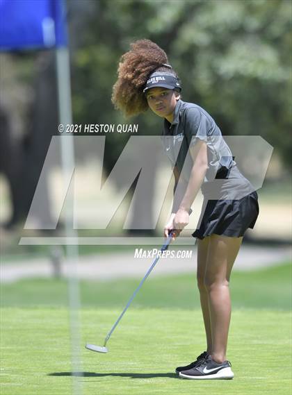 Thumbnail 2 in CIF-SS Girls D1 Team Golf Finals 1/2 photogallery.