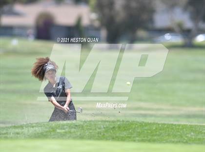 Thumbnail 2 in CIF-SS Girls D1 Team Golf Finals 1/2 photogallery.